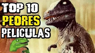 LAS 10 PEORES PELÍCULAS DE DINOSAURIOS DE LA HISTORIA