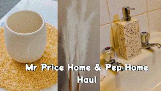 Mr Price Home Haul + Pep Home Haul 2022 || Affordable Home Decor, Kitchen Essentials and Homeware