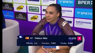 ALBA PETISCO FLOOR 2024 RIMINI EUROPEAN CHAMPIONSHIPS EVENT FINAL