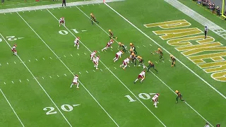 GB Davante Adams go route catch vs WFT week 7 2021