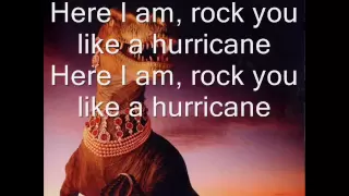 Scorpions Hurricane 2000 with Lyrics