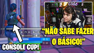 PULGA ficou BRAVO ANALISANDO PLAYER de PS4 na CONSOLE CUP!