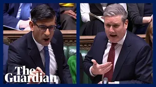 Sunak calls Starmer 'Sir Softy' as they clash over crime at PMQs