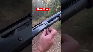 Winchester 1897 load and slam fire