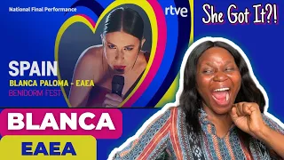 Blanca Paloma - Eaea | Spain 🇪🇸 | National Final Performance | Eurovision 2023 Reaction