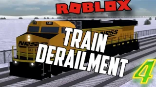 Roblox Train derailments with BIG EXPLOSIONS for kids
