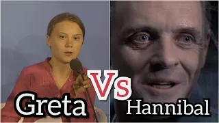 Greta Thunberg vs Hannibal Lecter  - funny parody