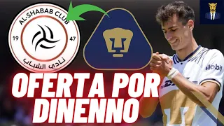 💣OFERTA POR DINENNO💣 EL AL-SHABAB ÁRABE PREGUNTÓ POR DINENNO, ¿SE IRÁ DE PUMAS?