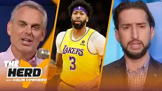 Lakers fail to make playoffs, Kevin Durant on Nets, Did Anthony Davis peak? – Nick Wright | THE HERD