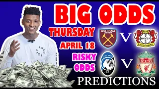 Big Odds europa league and conference league Football Prediction Today  |  Betting tips Today
