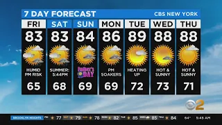 New York Weather: More Shower Chances