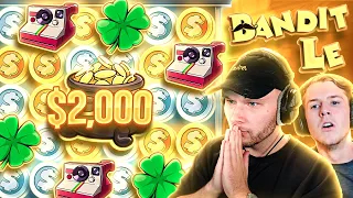 SPINNING INTO THE MOST INSANE LE BANDIT BONUS (CRAZY SESSION)