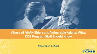 Abuse of AI/AN Elders and Vulnerable Adults