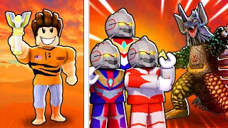 GEMPAK TAHAP 1000%!!! Horangi Jadi Ultraman Tiga??? (Roblox Malaysia)