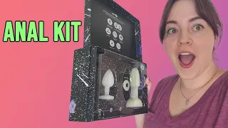 Sex Toy Review - B-Vibe Asstronaut Glow In The Dark Butt Play Plug Set