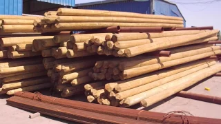 air dried poles vs kiln dried poles