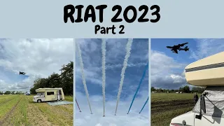 Camping at RIAT 2023 |Fairford Airshow Camping - Part 2