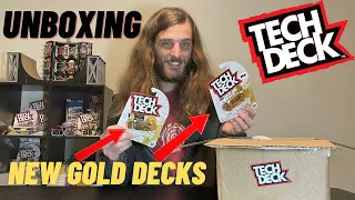 TECH DECK UNBOXING | NEW GOLD DECKS?!
