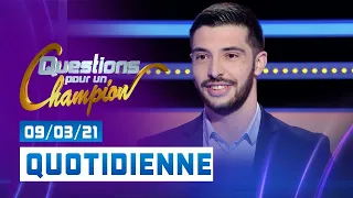 Emission du Mardi 09 mars 2021 - Question pour un champion