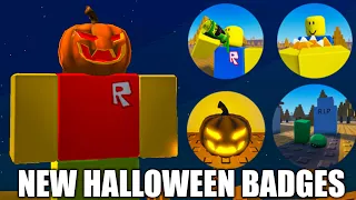 How To Get New RESIDENCE MASSACRE Halloween Badges 🎃 ROBLOX