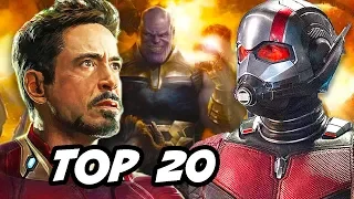 Ant-Man and The Wasp TOP 20 Avengers Easter Eggs and References Explained