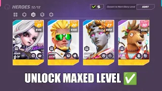 How to Unlock Max Level Hero✓ T3 Arena