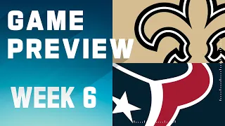 New Orleans Saints vs. Houston Texans | 2023 Week 6 Game Preview