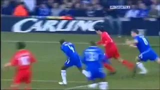 Chelsea-Liverpool 2005 Carling Cup Final First Goal with Andy Gray's comments