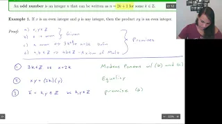 Logic and Proofs | Part 6 - Direct Proofs