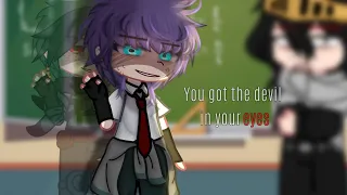 "You got the devil in your eyes" | Villain deku au | Mha | Gacha club | pt. 1 | Trend | meme |