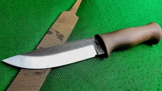 Knife making - Making a Survival Knife from an Old File