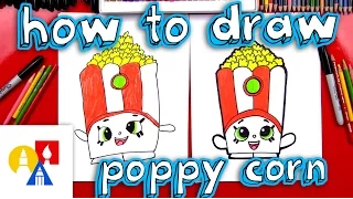 How To Draw Poppy Corn Shopkins