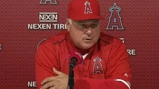 STL@LAA: Scioscia on offense and rotation in 5-2 loss