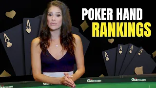 Poker Hand Rankings - What Beats What?