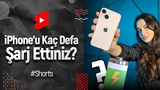 iPhone'u kaç defa şarj ettiniz?