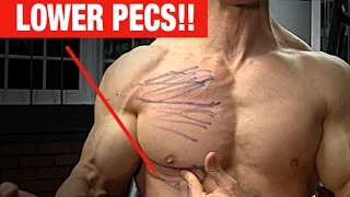 Lower Pec Punishing Exercise (NO MORE SAGGY CHEST!)
