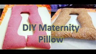 DIY Maternity Pillow making/ Pregnancy Pillow making