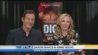 Anne Heche & Jason Isaacs talk new show "Dig"