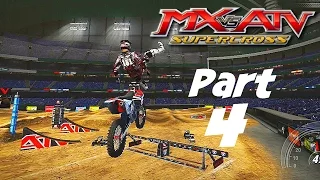 MX vs ATV Supercross! - Gameplay/Walkthrough - Part 4 - Minneapolis Supercross!