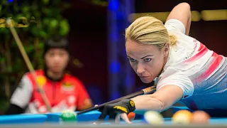 Jasmin Ouschan vs Silviana Lu ▸ Predator WPA World 10-Ball Women's Championship 2023