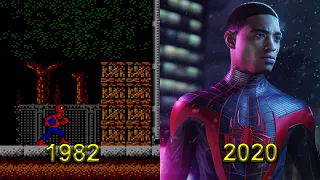 EVOLUTION OF SPIDER MAN 1982 - 2022