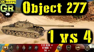 World of Tanks Object 277 Replay - 9 Kills 8.2K DMG(Patch 1.4.0)