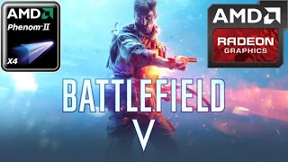 Battlefield V - Multiplayer [Release] (HD 7850/R7 265/R7 370 | Phenom II X4) [?Medium?]