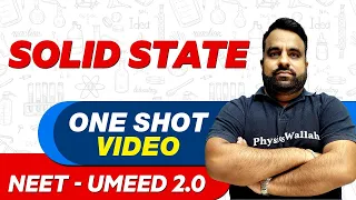 SOLID STATE in 1 Shot : All Concepts, Tricks & PYQs | NEET Crash Course | UMEED 2.0