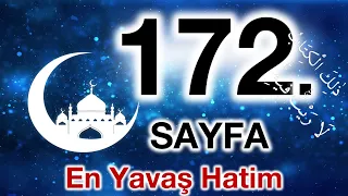 Kuran 172. sayfa / Araf Suresi 23. sayfa / yavaş okuyuş 9. cüz 172. sayfa / ok takipli 172. sayfa