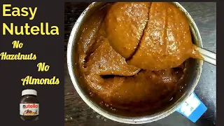 Nutella Recipe in Tamil/Nutella without Hazelnut/Homemade Nutella/Nutella with chickpeas/TasteMyFood