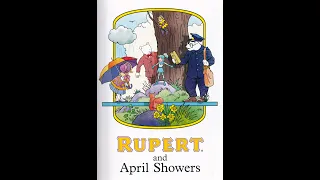 RUPERT AND APRIL SHOWERS | Read Along Story Time | Kids Bedtime Reading