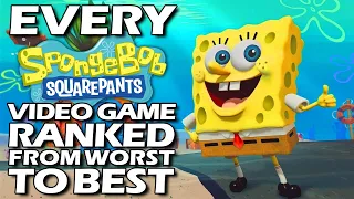 Every SpongeBob SquarePants Video Game Ranked From WORST To BEST