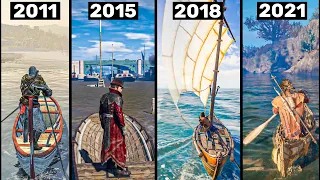 What's Beyond The Map's Boundary in Every Assassin's Creed Game? (2007-2021)