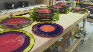 Local artists design sculpture for late glass artist Stephen Powell